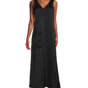 DKNY sleeveless pocket shift dress